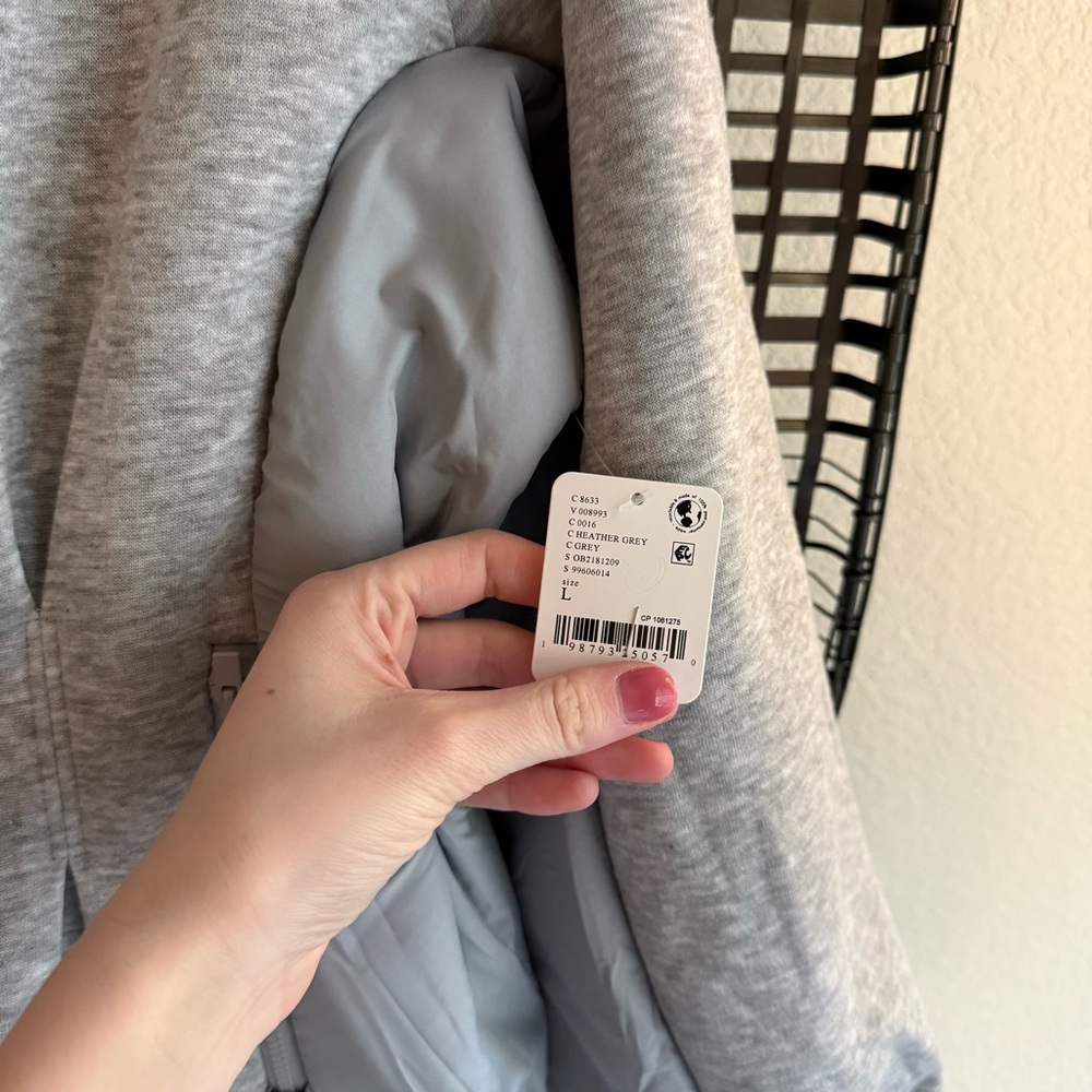 Free people Gia Fleece Jacket grey - Picture 7 of 7